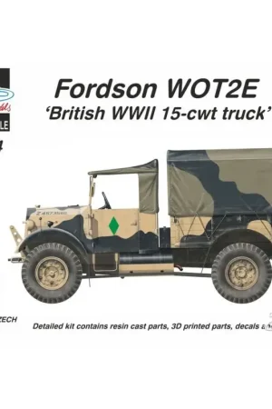 Fordson WOT2 E (15CWT) 'Wooden Cargo Bed' 1/72 Accessoire Korting