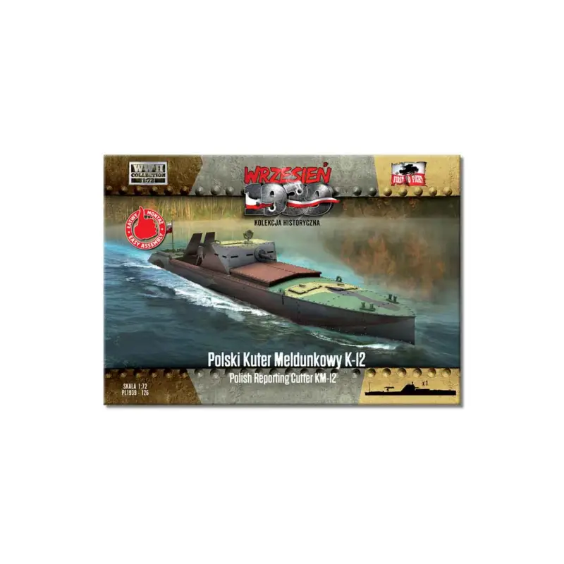 Koopje Polish Reporting Cutter KM-12 Schaalmodel
