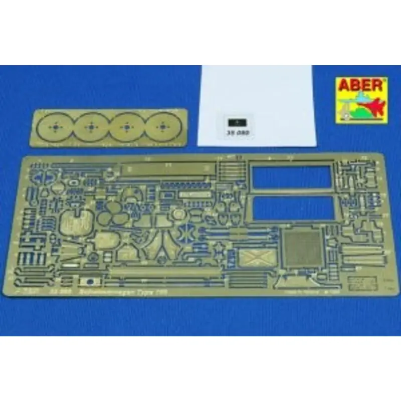 Schwimmwagen Type 166 (toebehoren voor modelbouwsets van Tamiya) Accessoire Premium
