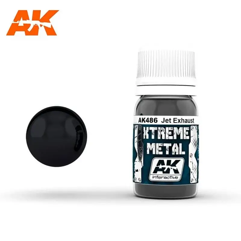 XTREME METAL JET UITLAAT 30ml Acrylverf Op = Op