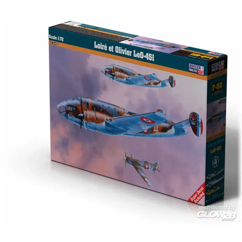 Alleen Vandaag Lioré and Olivier LeO 451 1/72 German decals Schaalmodel