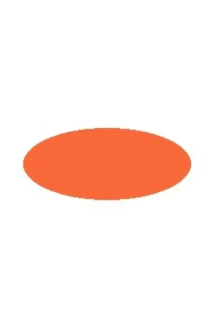 Orange Flat Acrylverf Op = Op