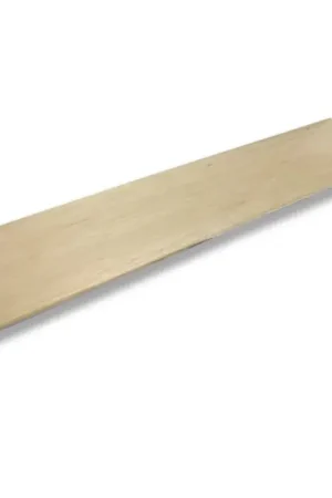 Set van 7 halfboards van Balsa 500 x 100 x 1 mm Nieuw