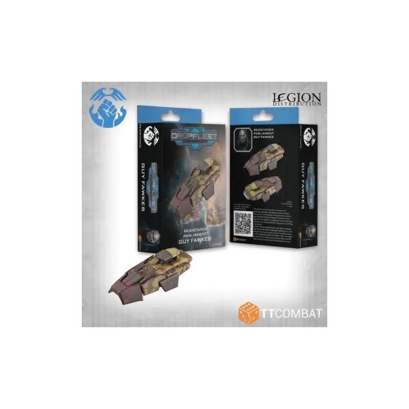Dropfleet Commander - Guy Fawkes - Parliament Figuur spellet Must-Have