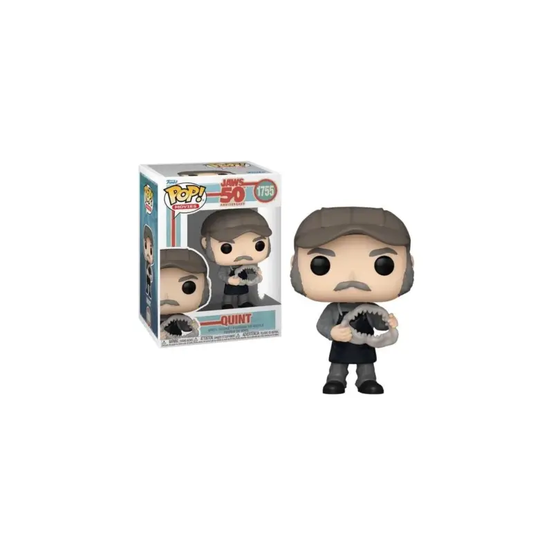 JAWS 50TH ANNIVERSARY - POP Movies No. 1755 - Quint Pop figur Direct Verzonden
