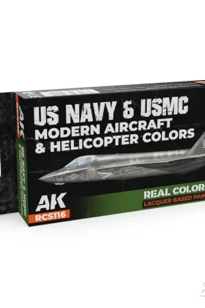 Hoge Kwaliteit US Navy&USMC Modern Aircraft&Helicopter Colors SET Acrylverf