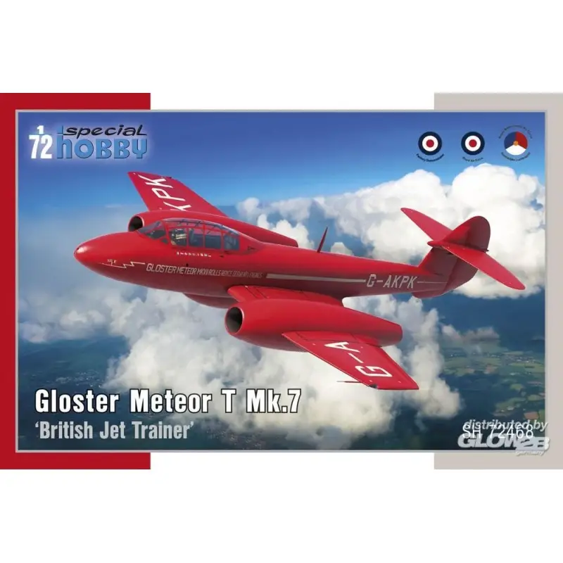 Gloster Meteor T Mk.7 British Jet Trainer Schaalmodel Flitsaanbieding