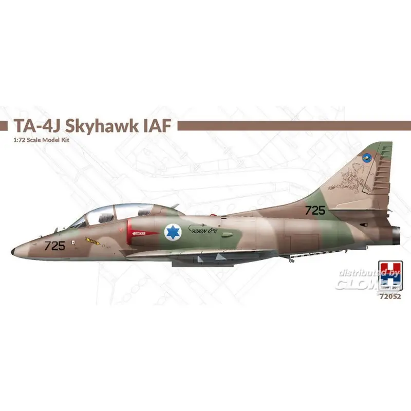 Beperkte Voorraad TA-4J Skyhawk IAF Schaalmodel