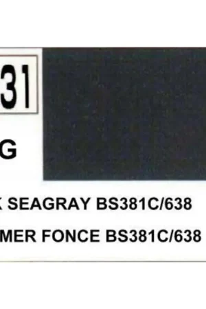 Direct Verzonden H331 Dark Sea Grey Bs831C / 63 Acrylverf