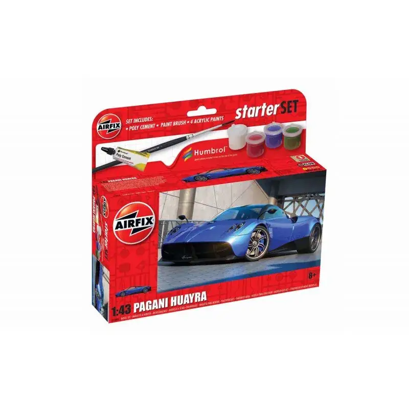 Kleine Startset NIEUW Pagani Huayra Schaalmodel Fabrieksprijs