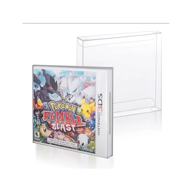 Pack of 25 PET protective cases for 3DS (NTSC) games Lage Kosten