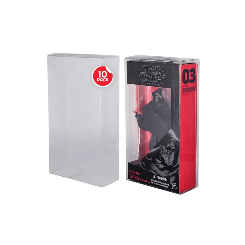 Express Levering EVORETRO - PET Protector For Black Series 15cm Action Figure 10pc