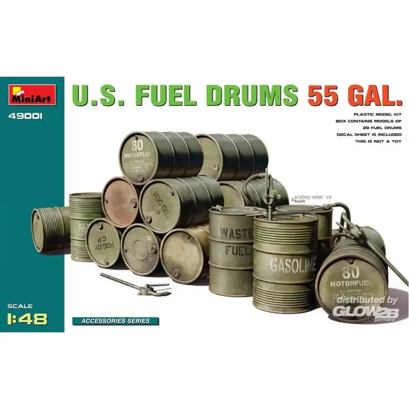 Amerikaanse brandstofvaten 55 Gal. Korting