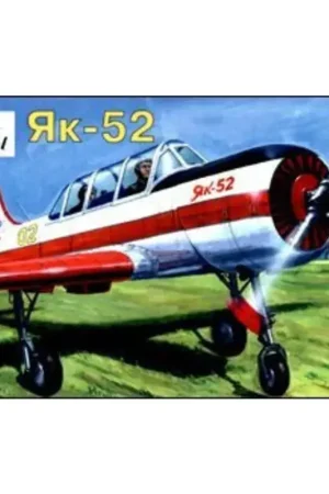 Exclusieve Aanbieding Yakovlev Yak-52 Sovjet sport met twee zitplaatsen Schaalmodel