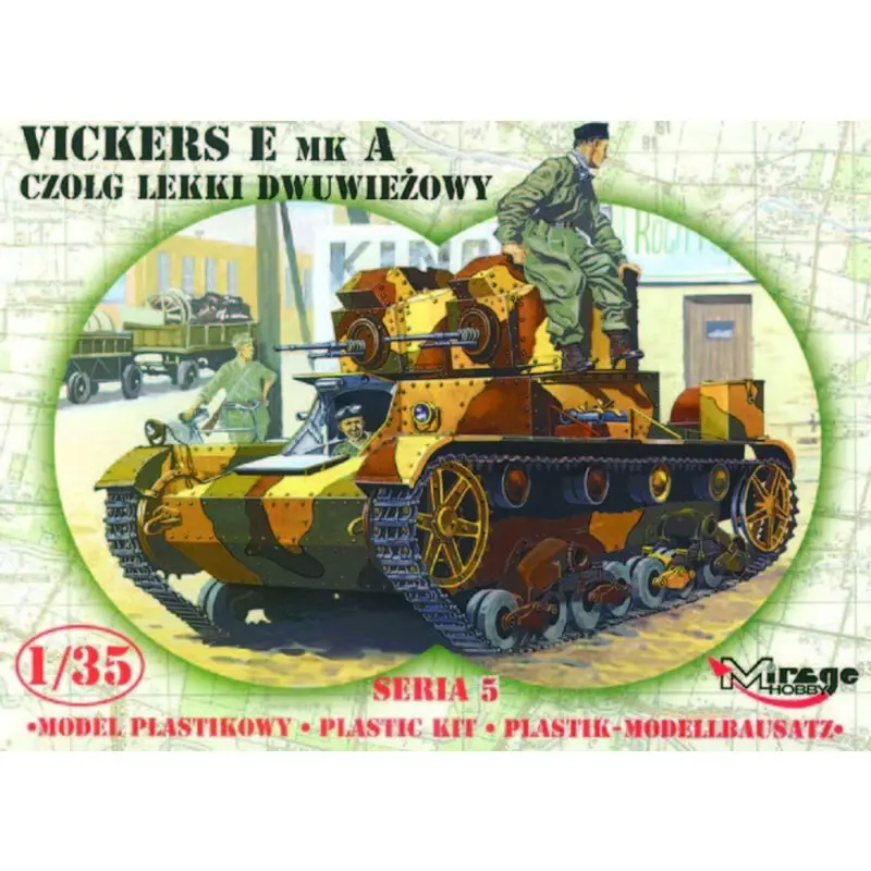 Finale Uitverkoop Leichter Panzer Vickers E Mk A Limited Edition Schaalmodel