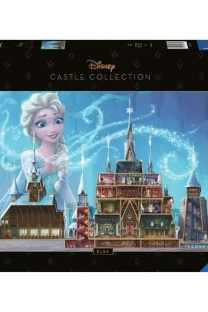 Gratis Retour Puzzel Disney Castle Collection Elsa (Frozen) jigsaw puzzle (1000 pieces)