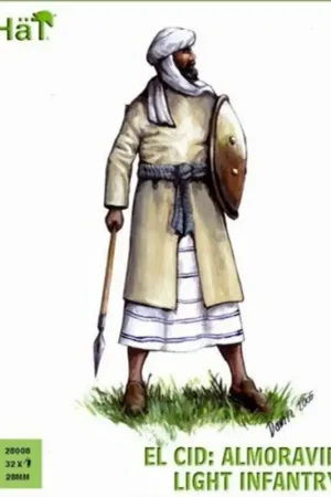 Dagaanbieding El Cid Almoravid Light Infantry Figuren