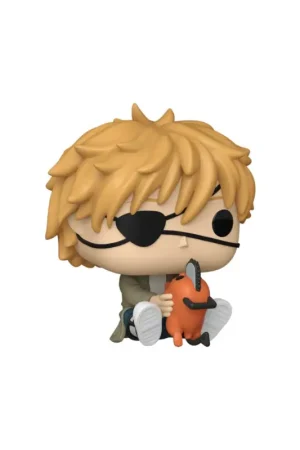 Chainsaw Man - POP! Games Vinyl figure Denji & Pochita 9 cm Pop figur Finale Uitverkoop