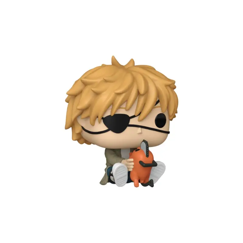 Chainsaw Man - POP! Games Vinyl figure Denji & Pochita 9 cm Pop figur Finale Uitverkoop