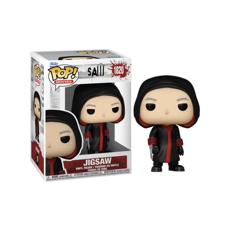 Nieuw SAW - POP Movies No. 1820 - Jigsaw Killer with Chase Pop figur