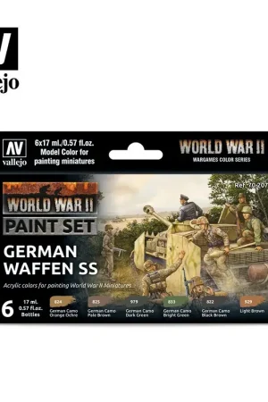 German waffen rvs kleur set 70207 Acrylverf Voordeelprijs