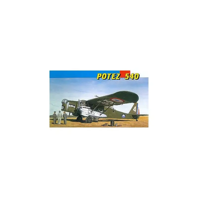 Merkproduct Potez 540 Schaalmodel