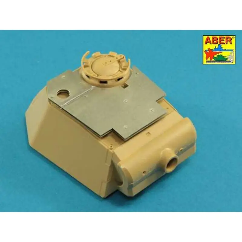 Direct Beschikbaar Pz.Kpfw.V Ausf.G Panther torentje Luchtafweer extra pantsering (ontworpen voor gebruik met Airfix-, Dragon- en Tamiya-sets)
