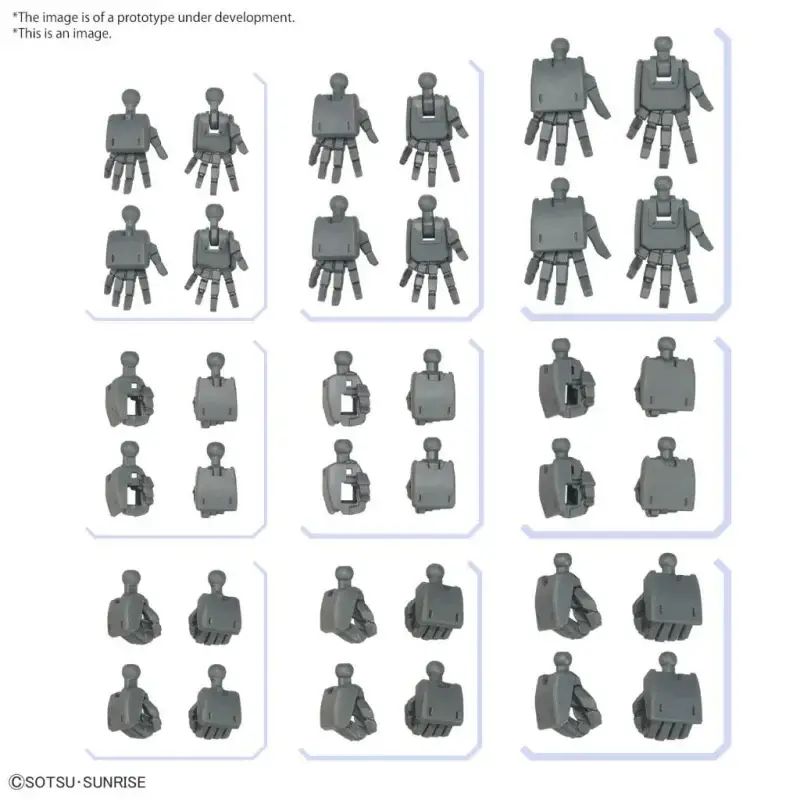 Superprijs GUNDAM - Option Parts Set Gunpla 3 (Build Hands Edge) - Model Kit