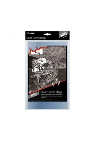 Nu Kopen COMIC BAGS - Zilver Leeftijd Maat 18,4 cm X 26,5 cm (100 ct) x1 Schaalmodel