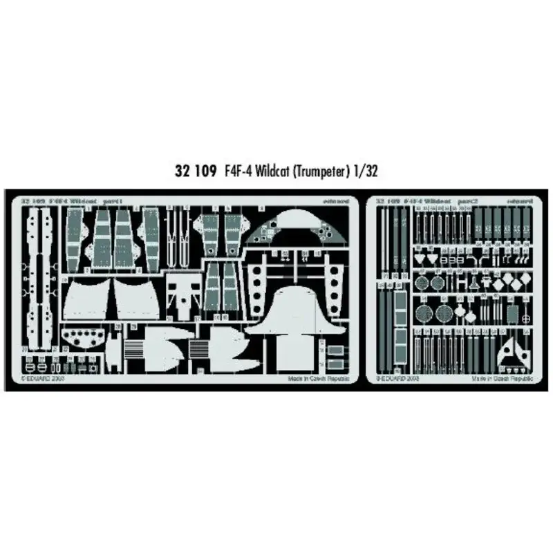 Betrouwbaar Grumman F4F Wildcat (toebehoren voor modelbouwsets van Trumpeter) Accessoire