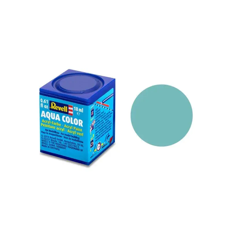 Uitverkoop Acrylverf Aqua Lichtgroen Mat - 18ml 55