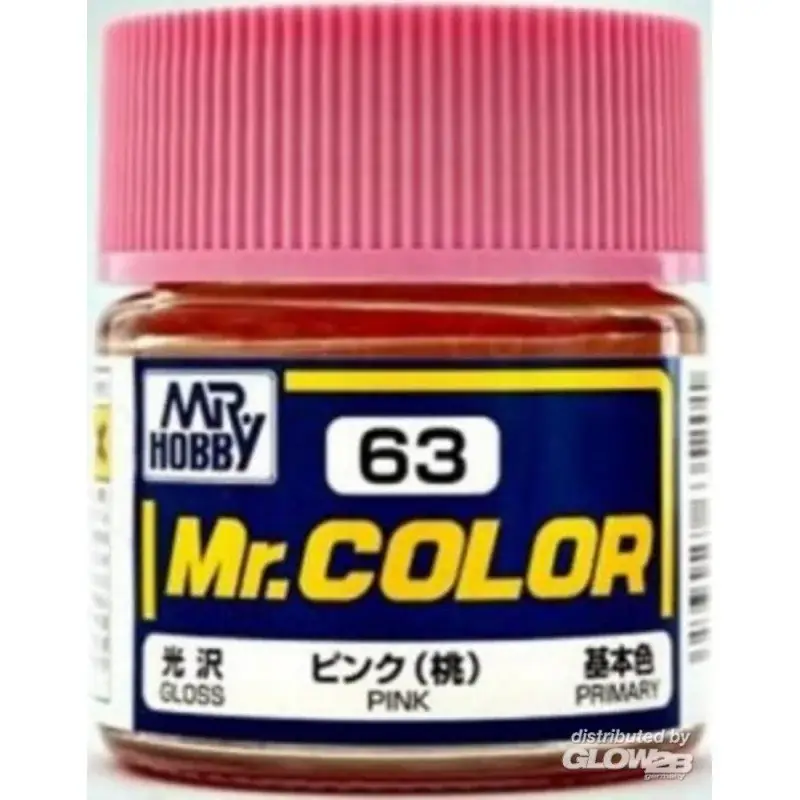 Mr Hobby -Gunze Mr. Color (10 ml) Pink Acrylverf Weekendaanbieding