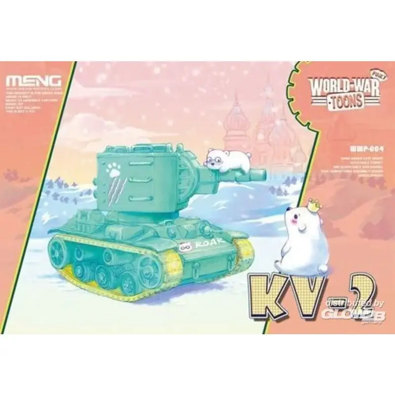 Gecertificeerd KV-2 (Cartoon-model) Schaalmodel