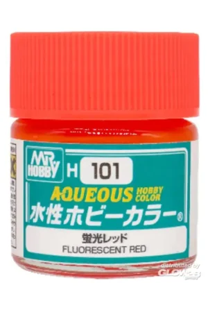 Gunze h-101 aqueous hobby colors (10 ml) fluorescent red Acrylverf Koop Online