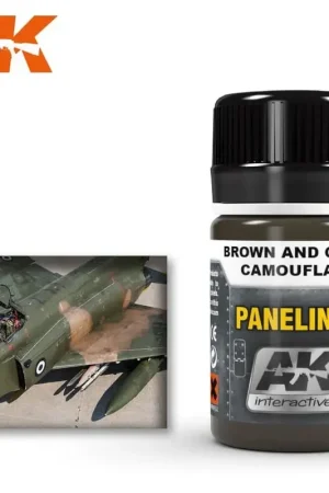 Paneliner voor bruine en groene camouflage Actieprijs