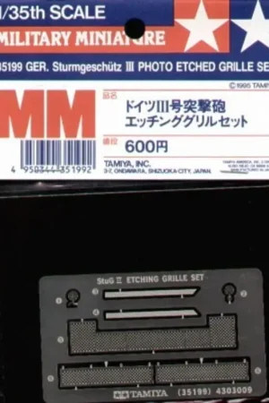 Sturmeschutz Grill/Gun sights (toebehoren voor modelbouwsets van Tamiya) Accessoire Seizoensaanbieding