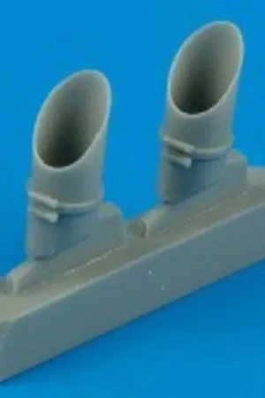 Dagaanbieding Grumman TBM-1 Avenger/Grumman TBM-3 Avenger exhaust (toebehoren voor modelbouwsets van Accurate Miniatures and Italeri)