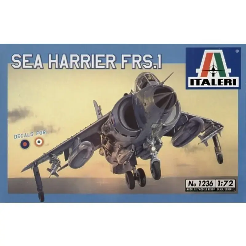 Rechtstreeks Van De Fabrikant BAe Sea Harrier FRS.1. Decals for 700A Flight RNAS Yeovilton 1979 and Indian Navy 300 Squadron INS Viktant 1982