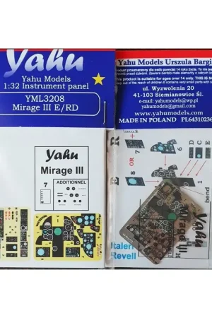 Dassault Mirage IIIE/R (ontworpen voor gebruik met Italeri en Revell kits) Accessoire Hete Deal