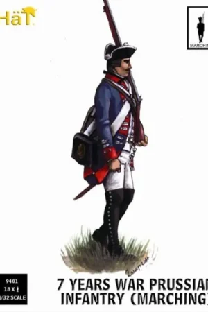 Direct Verzonden Prussians Marching (Seven Years War) Figuren