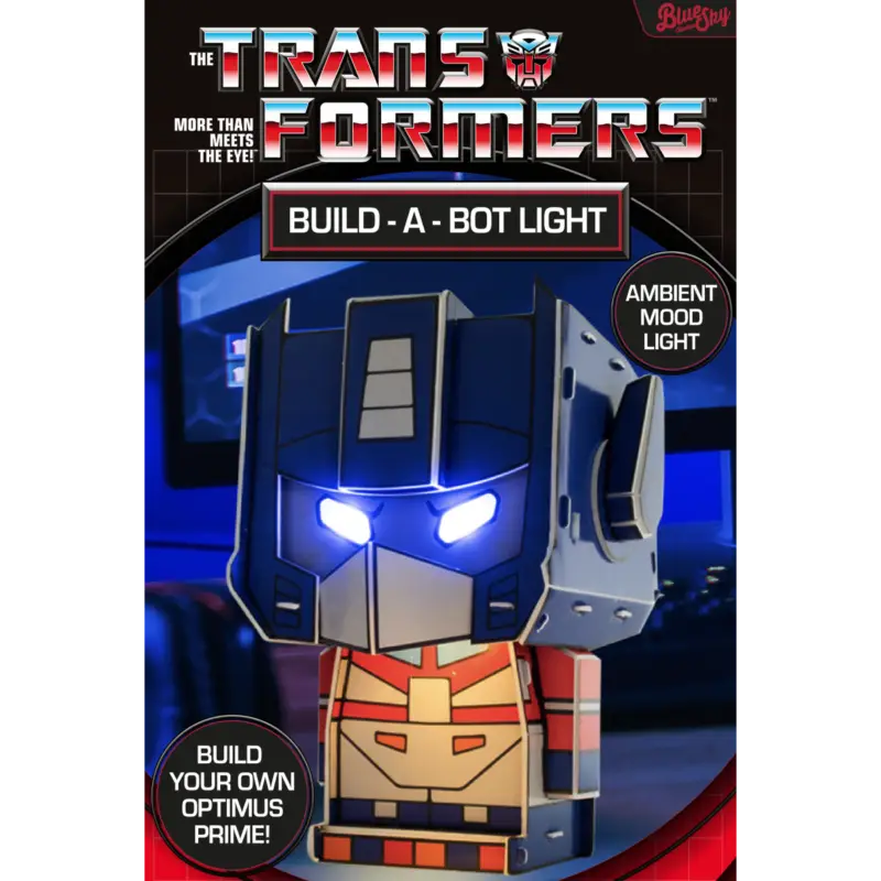 Gratis Retour TRANSFORMERS - Optimus - Lamp - DIY Kit - 22cm