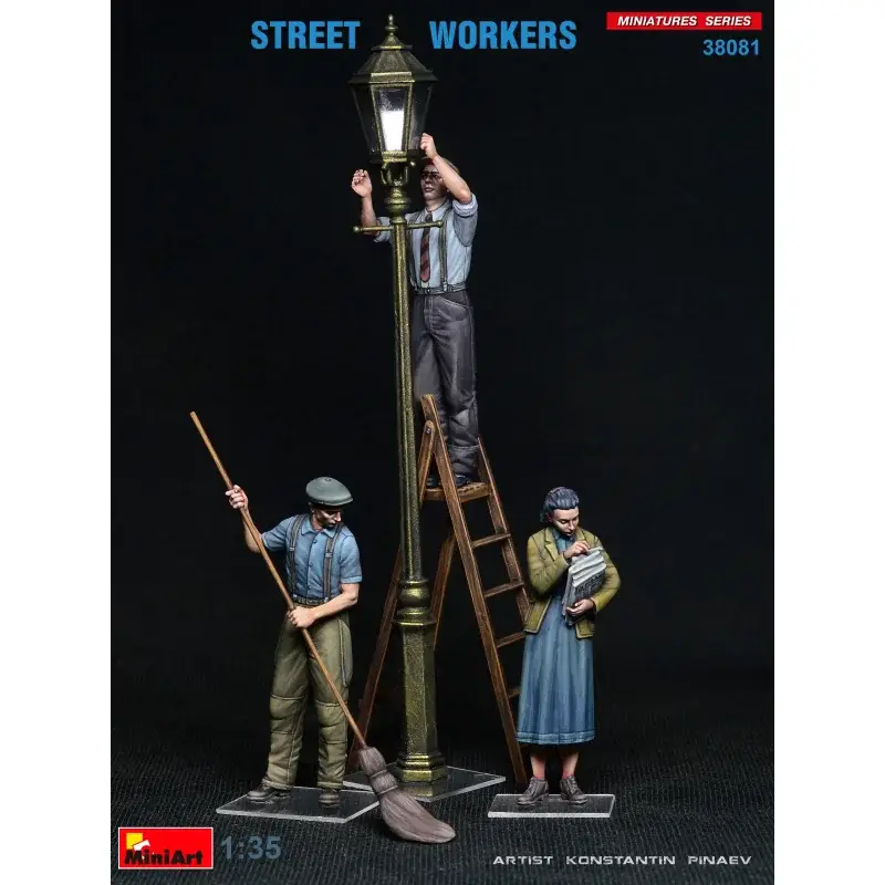 Finale Uitverkoop Street workers Figuren