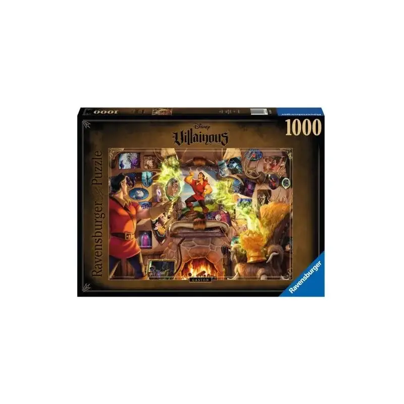 Puzzel DISNEY - Villainous Puzzle 1000P - Gaston Gratis Retour