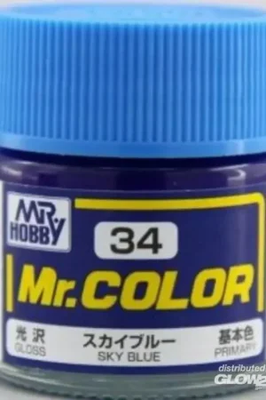 Nu Kopen Mr Hobby -Gunze Mr. Color (10 ml) Sky Blue Acrylverf