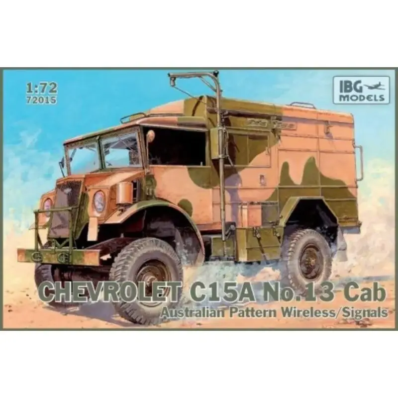 Chevrolet C15A No.Cab 13 Australian Pattern Wireless/Signals Schaalmodel Snelle Levering
