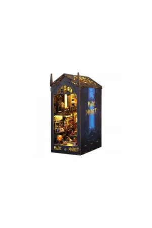 Bestel Nu Book Nook - Magic Market (18.3 x 11 x 27 cm) with movement and music