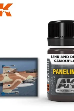Seizoensaanbieding Paneliner voor zand- en woestijncamouflage