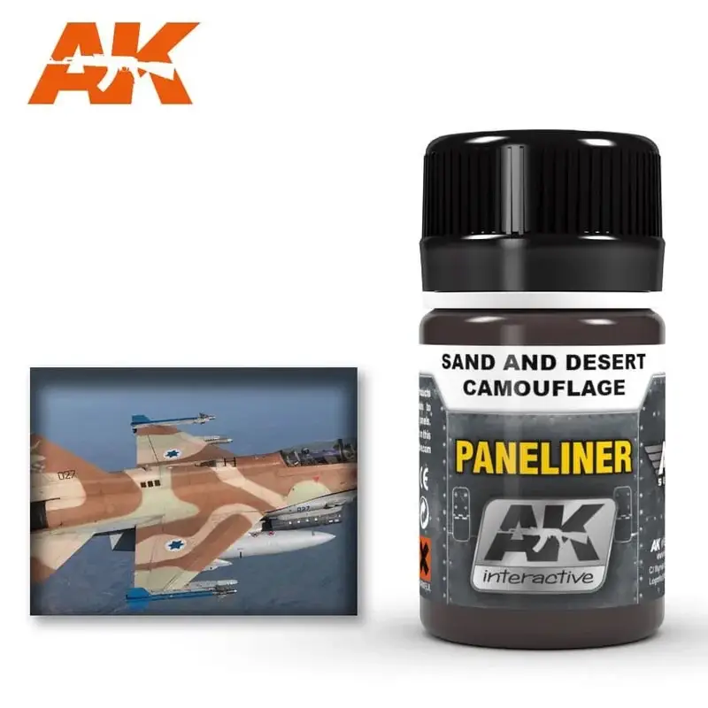Seizoensaanbieding Paneliner voor zand- en woestijncamouflage