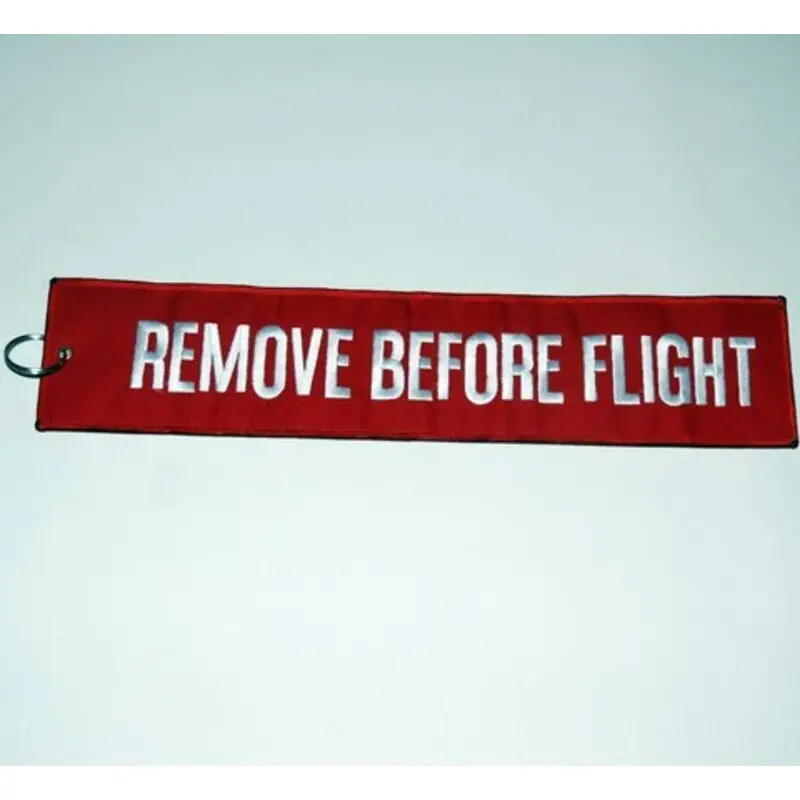 Betaalbaar Remove Before Flight Mega Large 36x8cm
