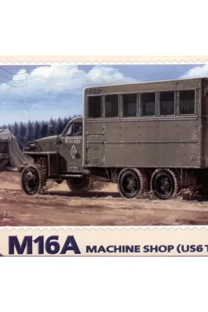 M16A Machine shop (US6 truck) Schaalmodel Betaalbaar
